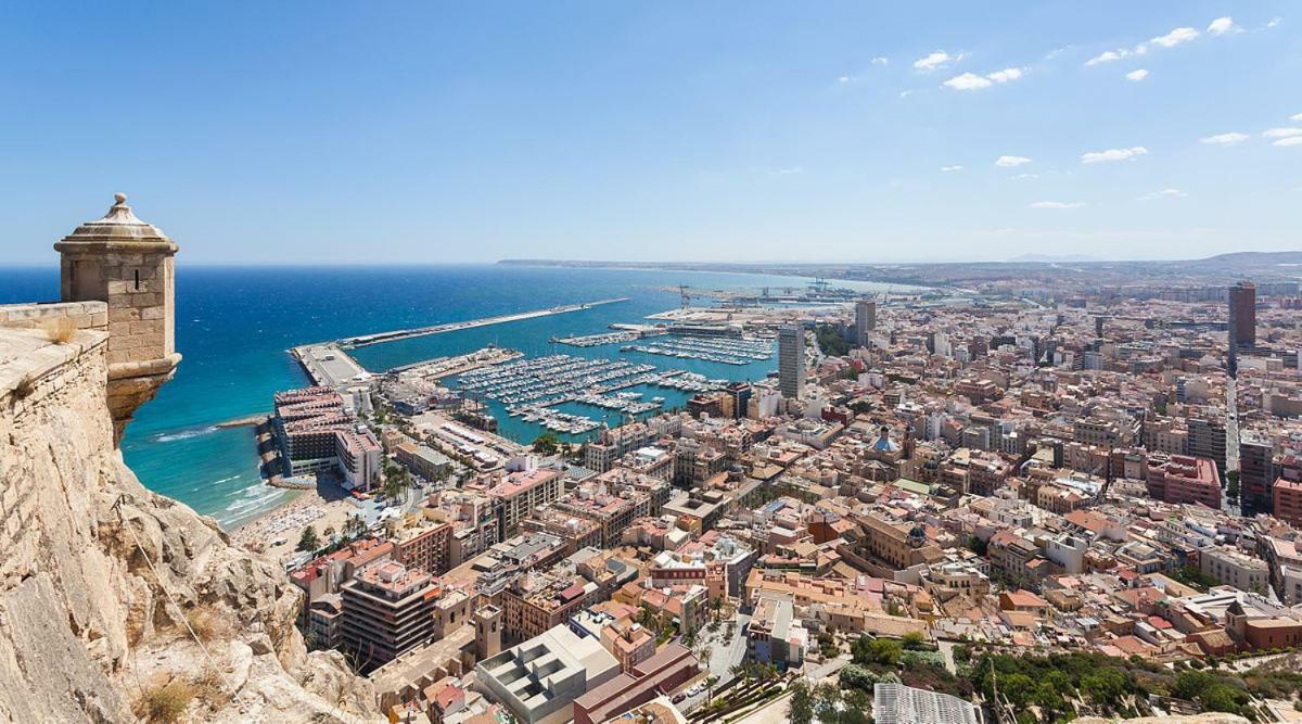 Apartamento playa cantara Alicante Bagian luar foto